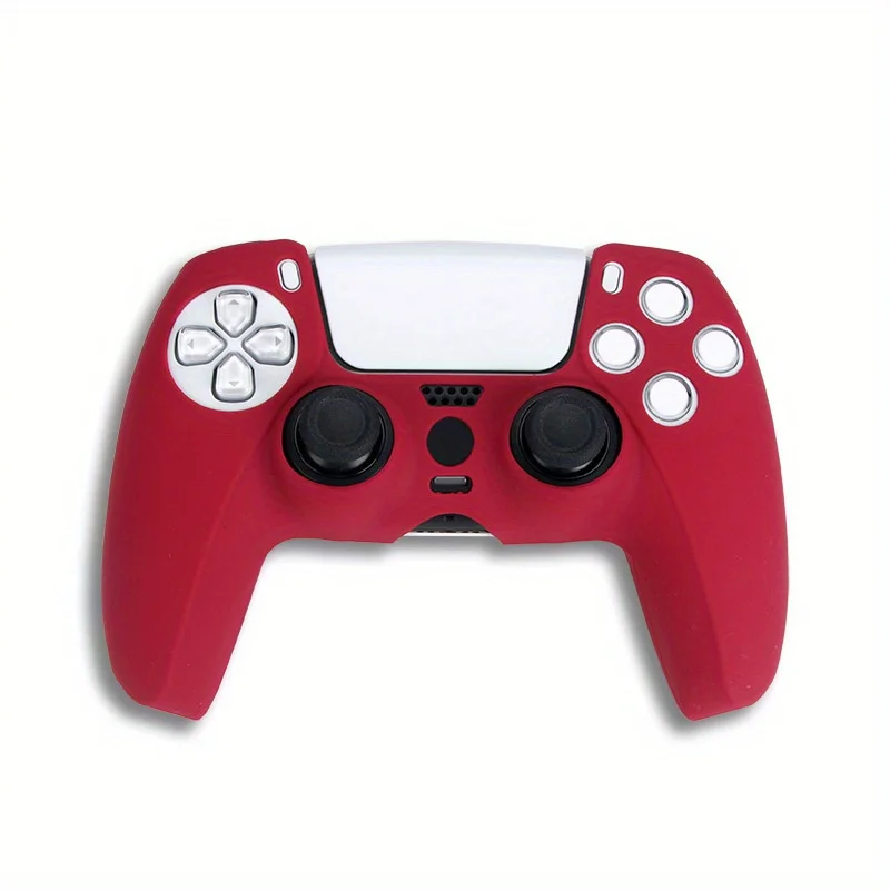 PS5 controller huid antislip siliconen hoes beschermhoes handvat hoes stofdicht, geschikt voor PS5 Playstation