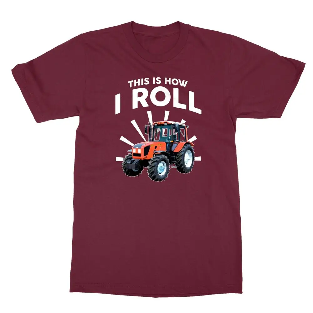 Farmers Tractor This Is How I Roll Farmers Gift Tee Tshirt Anime Graphic T-shirts Y2K Tops Unisex Summer Short Sleeve