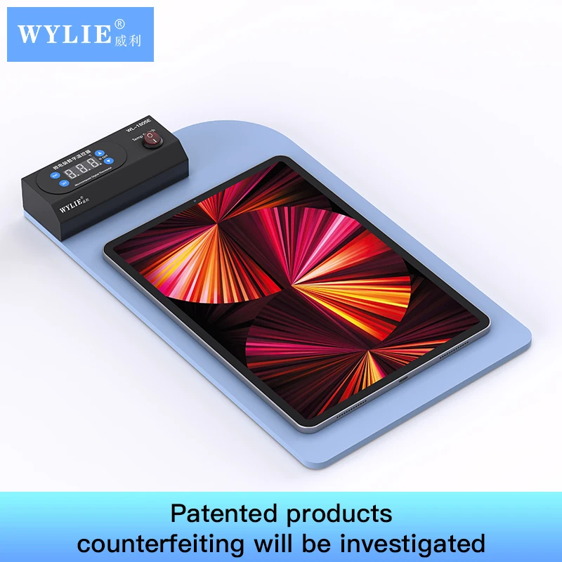 WYLIE WL-1805E LCD Screen Separator Machine Digital Thermostat Heating Plate Universal Voltage for Phone Repair Fast Heating