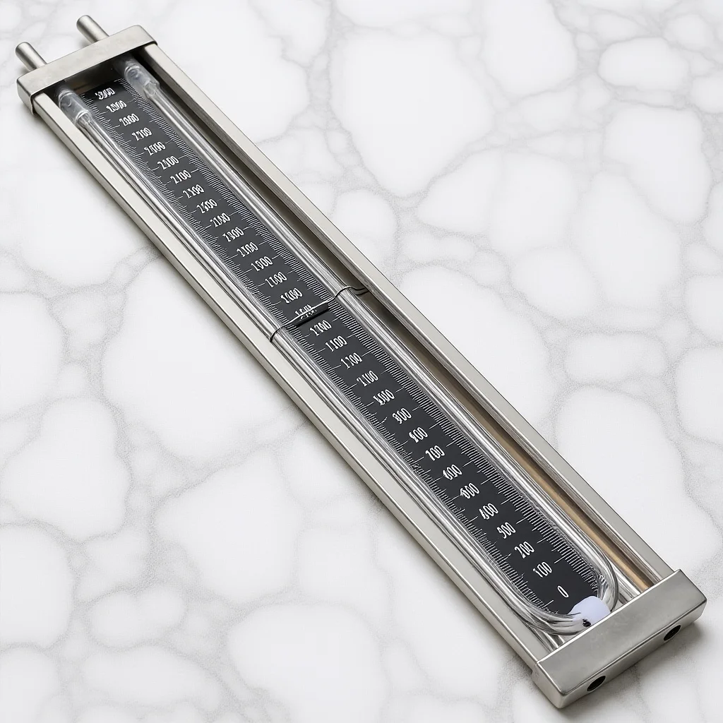 

1pcs Pressure Gauge U Tube: Vacuum Tube Tester For Laboratory Home Use Differential Manometer Water Column Air Pressure