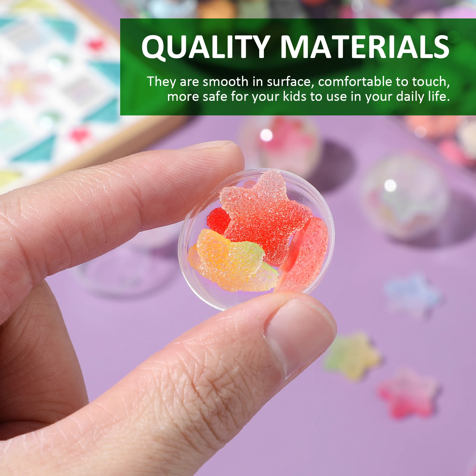 

100pcs Clear Round Balls One Inch Toy Shells Clear Balls Claw Machine Kids Party School DIY Favor Packing Ball Decor