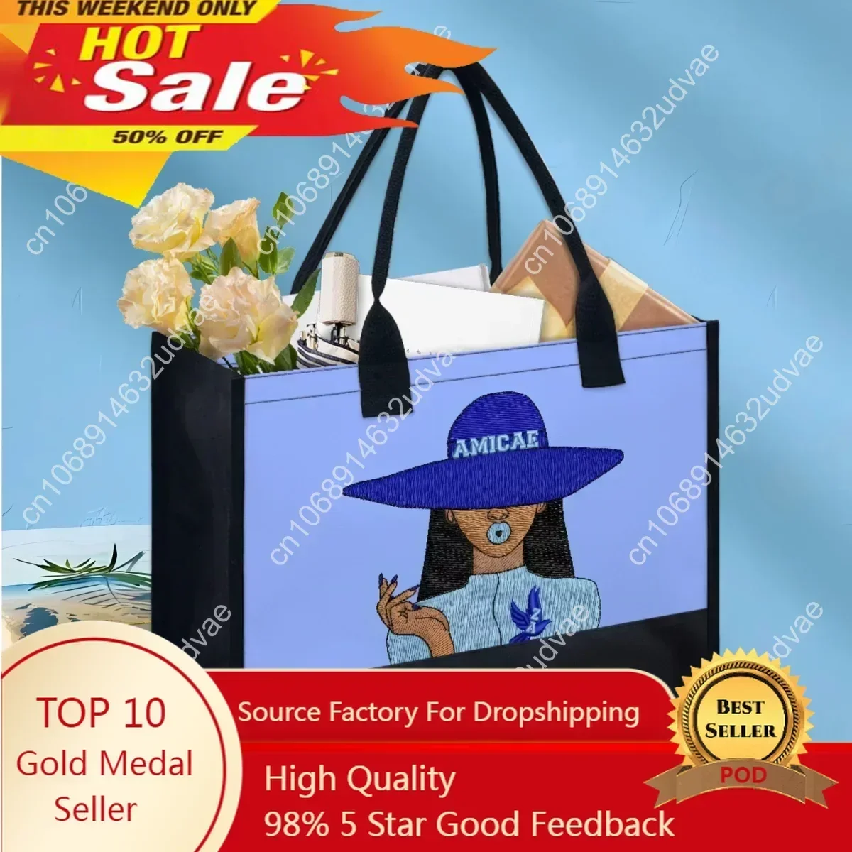 

Fashion Shoulder Bag Female Zeta Amicae Luxury Designer Casual Large Capacity Girls Beach Bag Wedding Bridesmaid Handbags Totes