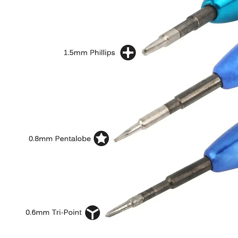 

11 Plus 8 Iphone Kit Tools 13 Screwdriver Tri-point 1.5mm 0.6mm Repair Pro Pentalobe XS For 7 Phillips 0.8mm 12