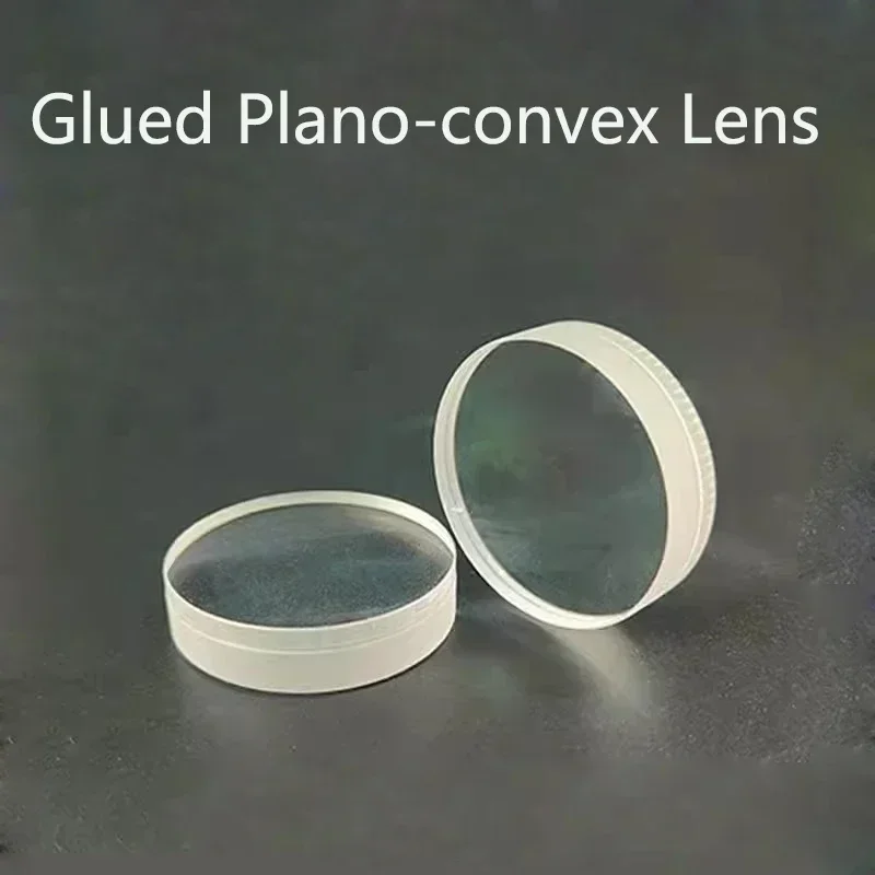 Glued Flat Plano Convex Lens Diameter 31.4Mm FL 134Mm,Diameter 31Mm FL 54Mm Bird Watching Hd Telescope Objective Lenses