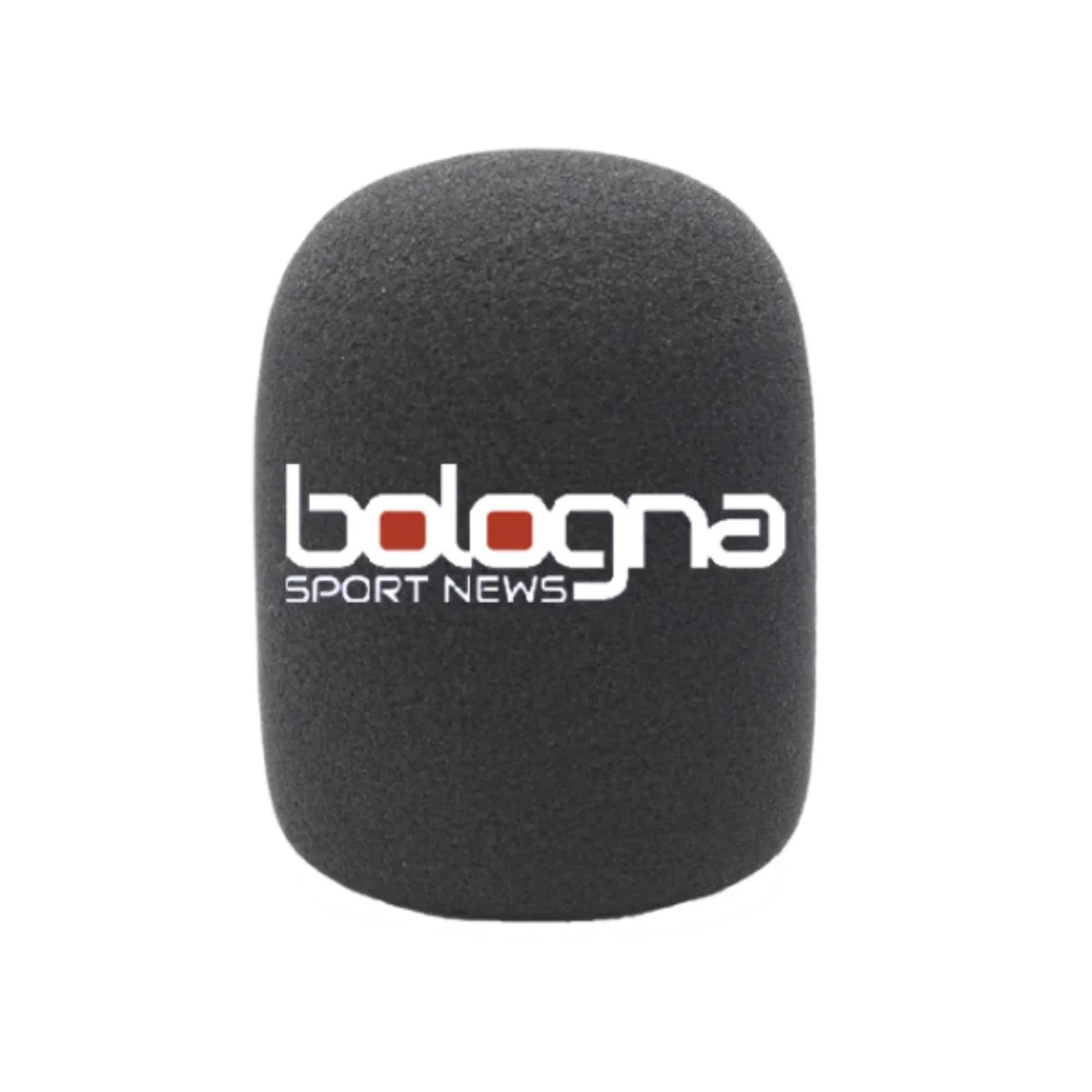Customize Logo for Round Mic Foam Windscreen Wndshields Fit on Most Handheld Microphones SM58 Rode NT1-A