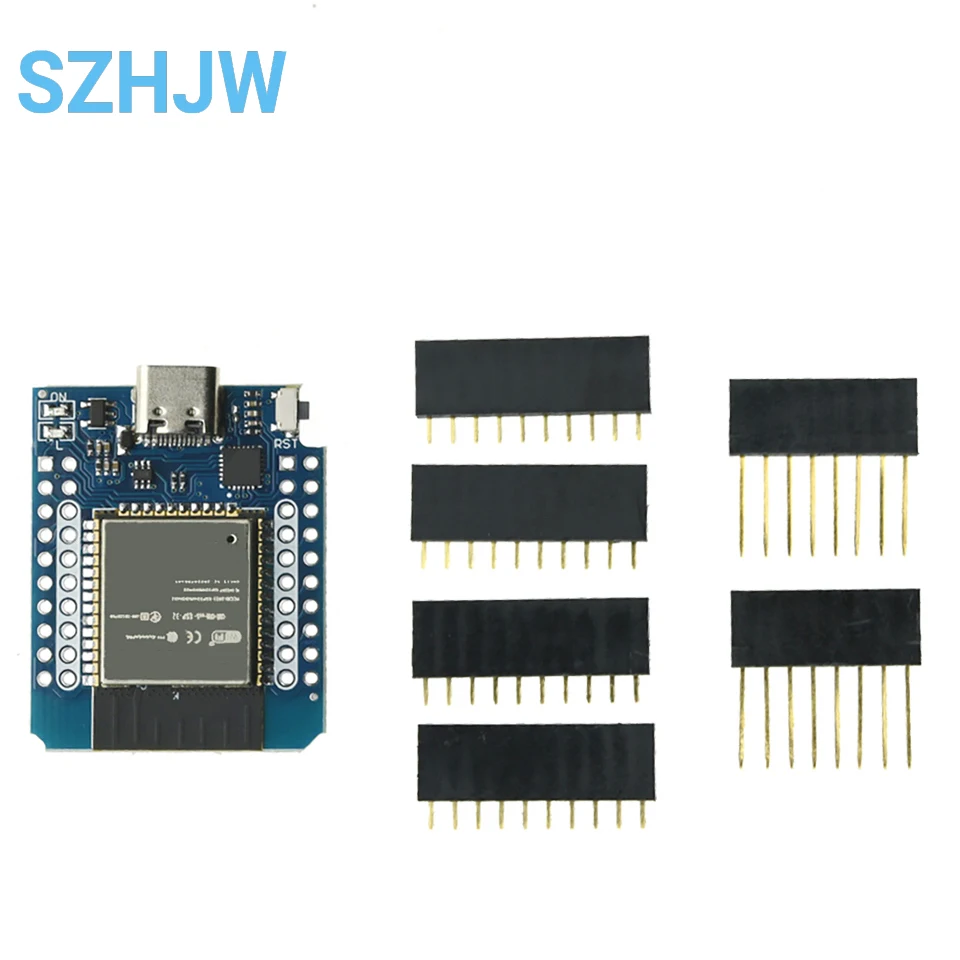 Wemos D1 MINI ESP8266 ESP32 ESP-32S WIFI Bluetooth-compatible CP2104 CH9102  Development Board Module For Arduino With Pins image 6