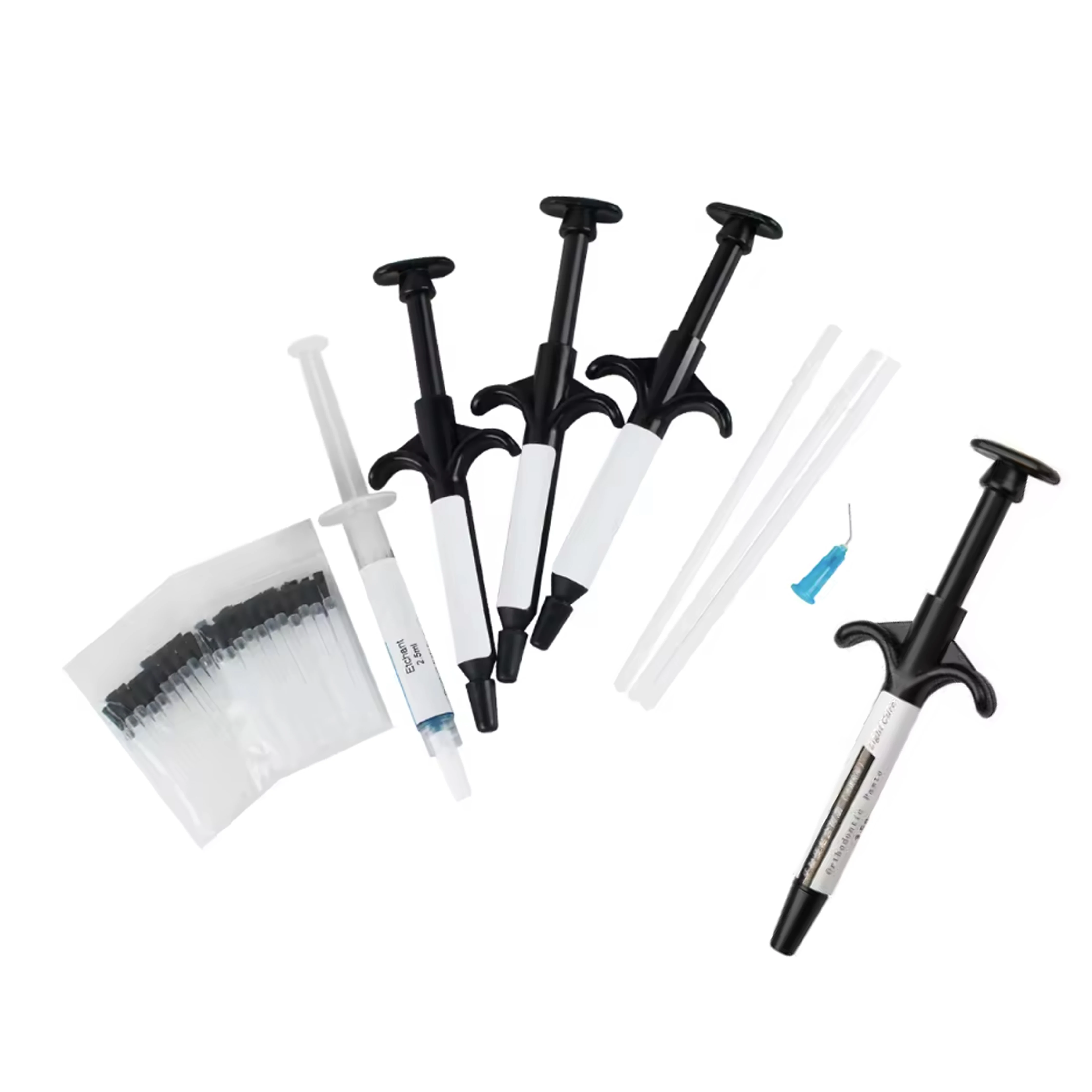 

10pcs Dental Orthodontic Light-cure Adhesive Invisible Adhesive Bondable Glue for Bonding Brackets Buccal Tube Bonding System CE