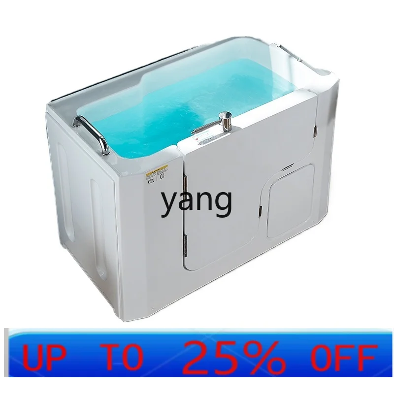LMM rear seat deep bubble door non-slip walk-in tub