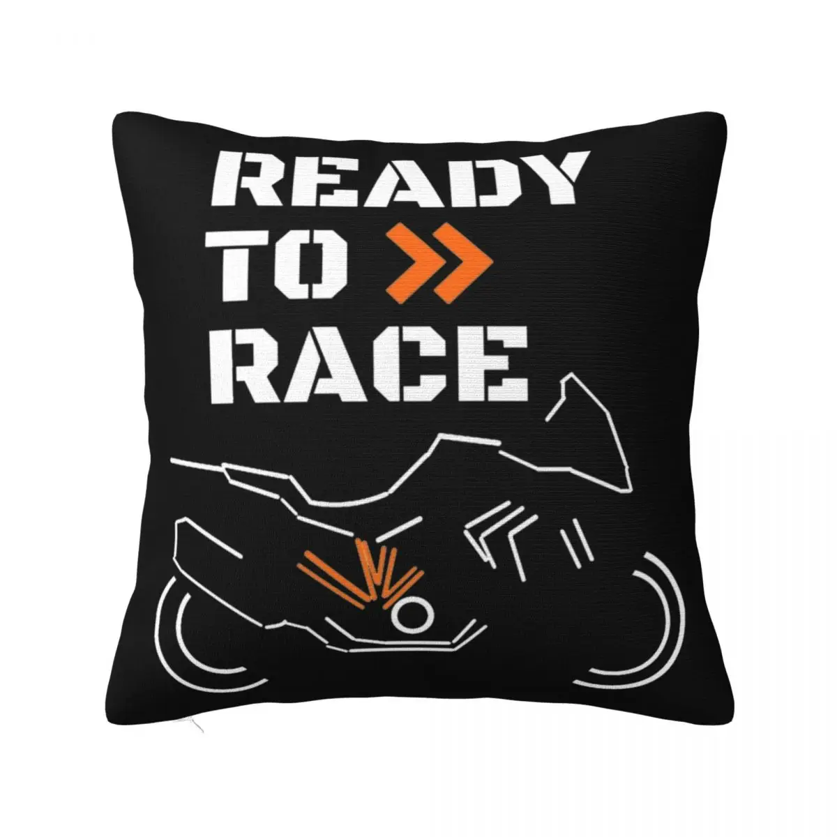 Ready To Race Pillowcase Printed Polyester Cushion Cover Decorative Throw Pillow Case Cover Seat Zipper 18