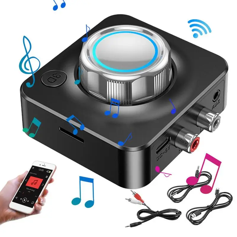 Wireless Car Audio Stereo Wireless Audio Adapter Works With Smart Phones And Tablets Universal Car Stereo Hi-Fi Car Accessories