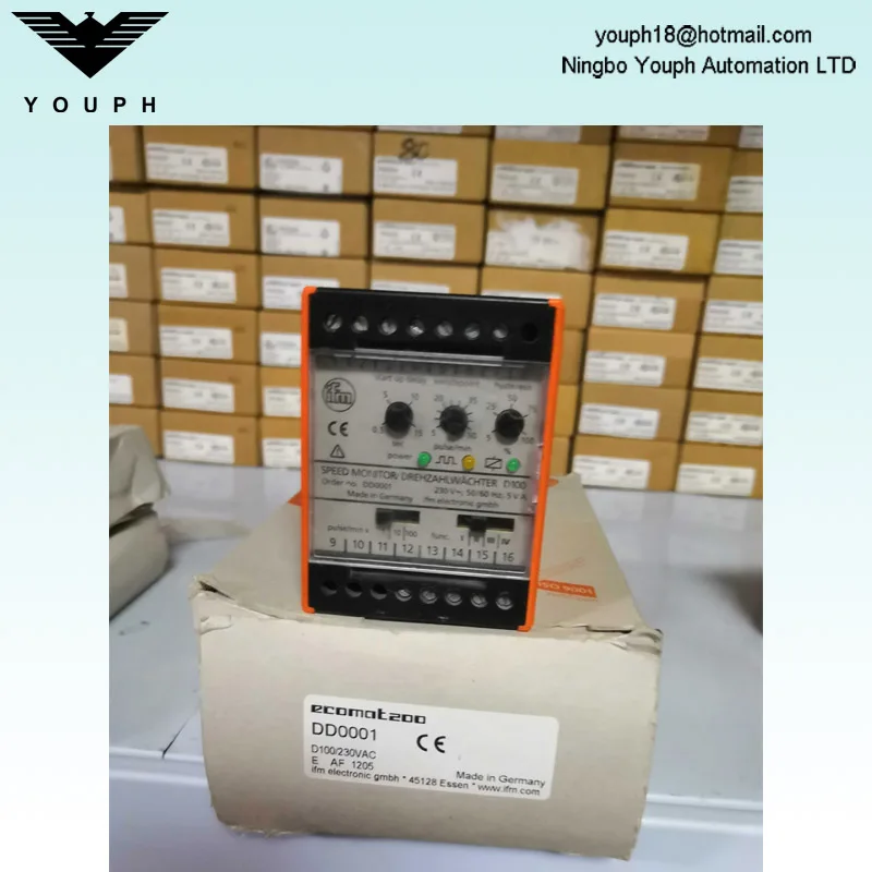 ตรวจสอบประสิทธิภาพการควบคุมความเร็วอย่างแม่นยำด้วย IFM DD0001 D100/230VAC Evaluation Unit