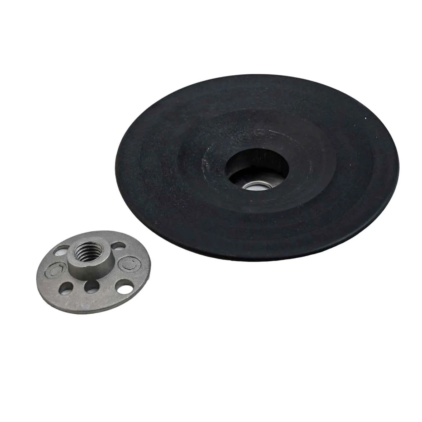 Backing Pad 4 Inch 100mm Diameter with M10 Thread and Lock Nut for Use with For Angle Grinder Fibre Disc Sanders and Polishers