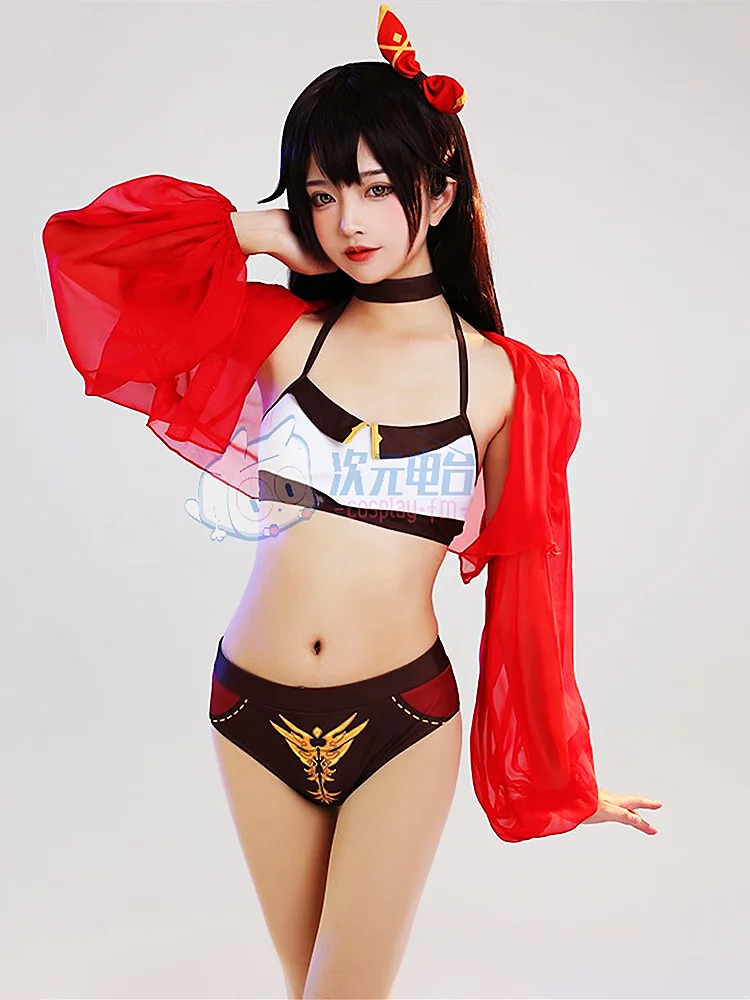 genshin-impact-cosplay-amber-split-swimsuit-summer-anime-women-skinny-swimwear-bikini-for-girls-2022-sizes-s-xl