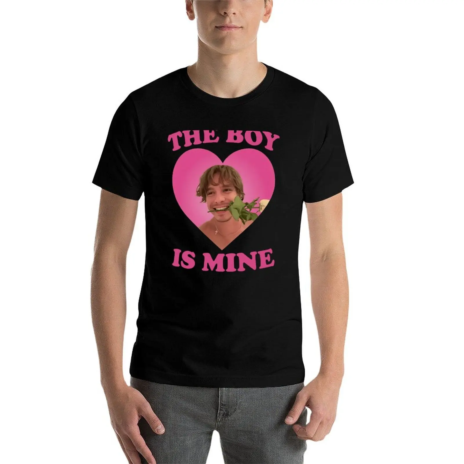 

The Boy Is Mine Nicholas Chavez T-Shirt cotton t shirt man t shirts designer funny t shirts cotton T-Shirt
