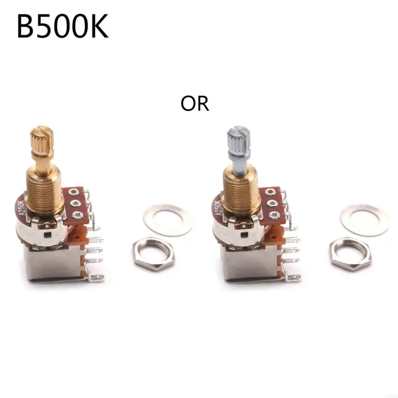 Guitar Knob A500K B500K A250K B250K Press Control Pot Potentiometer 157D