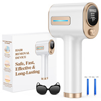 IPL Hair Removal 9 Levels 999900 Flashes MAX 15 J Laser Device Quick Flash 10 Mins for Women Men Whole Body Treament