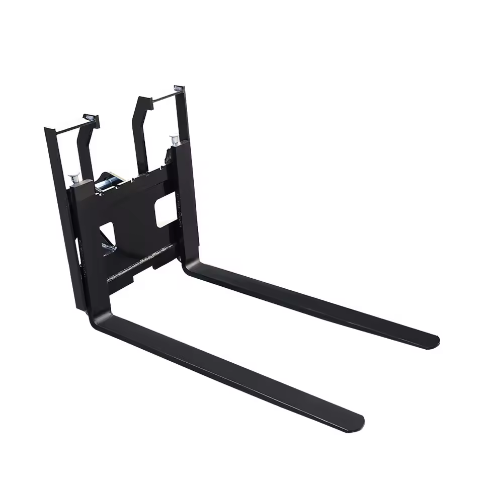 Adjustable Pallet Forks for Mini Excavator Digger Attachment additional product image