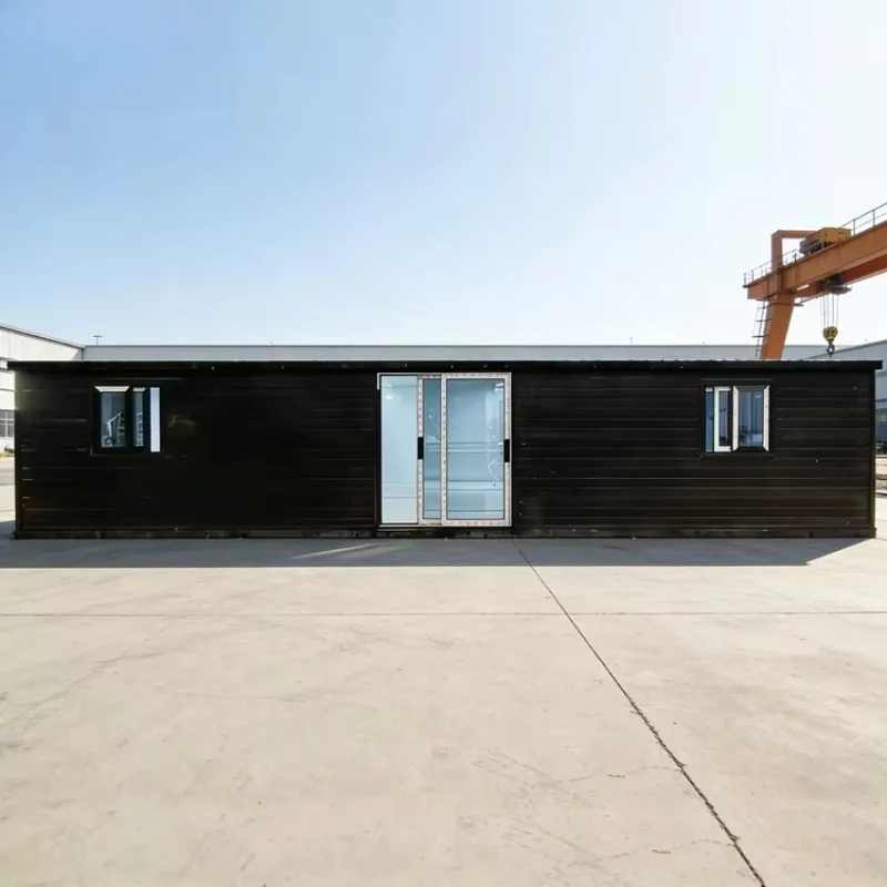 Light Gauge Steel Sandwich Panel Container House and Modern Mobile House 20ft 40ft 3 Bedrooms Fireproof Insulation