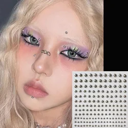 165PCS Non Piercing Lip Nails Sticker Selfadhesive Waterproof Reusable Fake Lip Nail Eyebrow Nose Ring Body Belly Button Jewelry