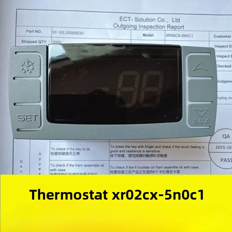 XR02CX-5N0C1 Digital Thermostat 220V Single Relay Refrigeration Temperature Controller with NTC Probe