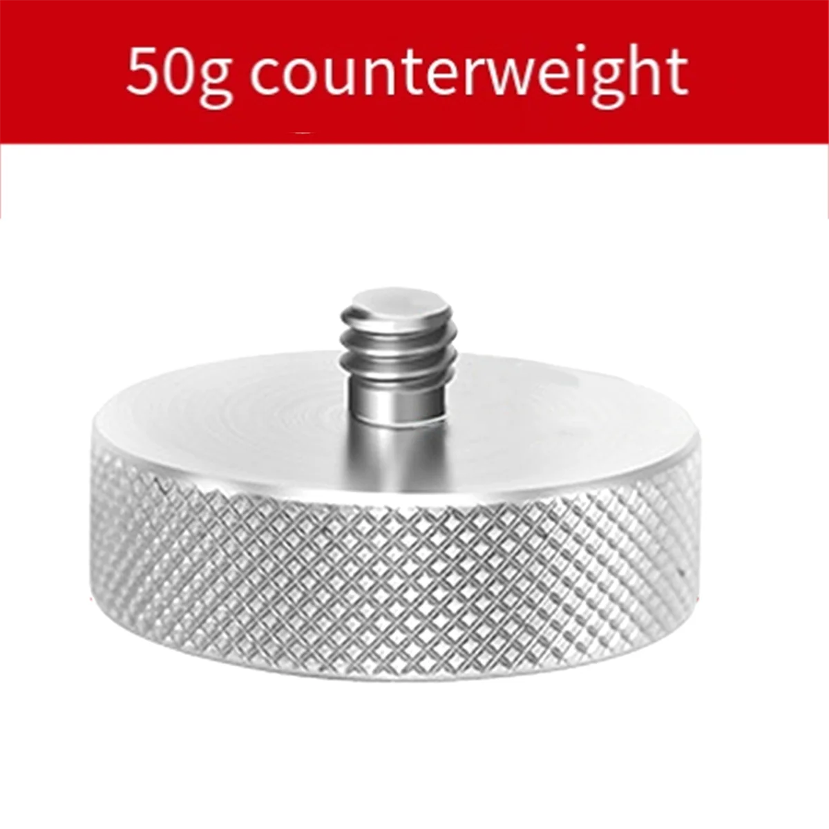 SCLS DSLR Camera Removable Counterweight Balancing Moment Clump Weight for S Gimbal Stabilizer 50g view 4