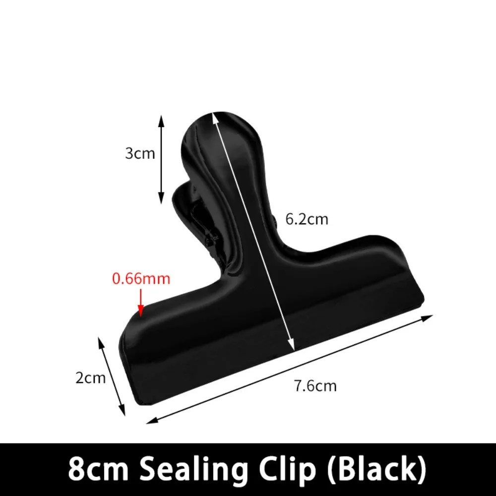Simple Stainless Steel Metal Binder Clips Multi-size Round/Flat/Mountain Head Ticket Bill Clamp Paper Clips Home Office School