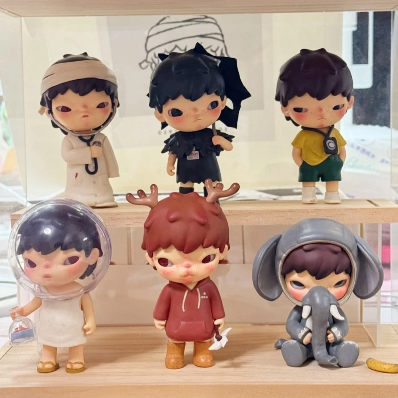 Official POP MART Hirono City of Mercy Series Blind Box Art Collectible Figure Desktop Decor Premium toy Gift For Fans In Stock