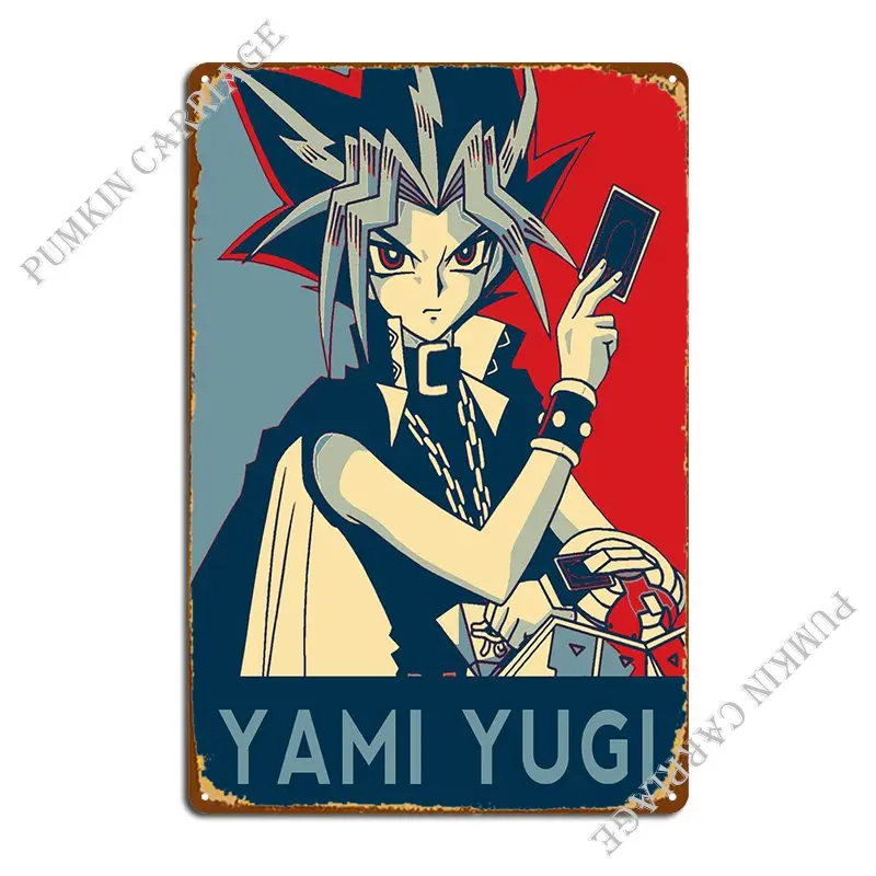 Yami Yugi Hope Style Metal Sign Club Party Mural Wall Plaque Tin Sign Poster