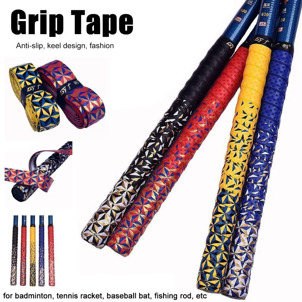 

Anti-slip Fishing Rod Sweatband Shock-Absorbing Sweat-Absorbent Badminton Handle Wrap Tape Wear-resistant