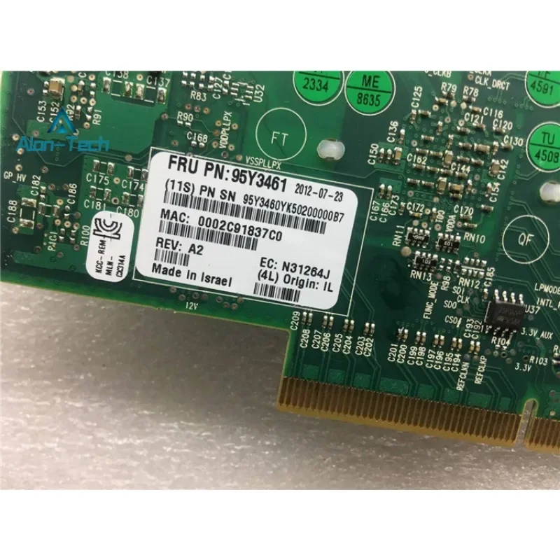 Для M-ellanx Cx314a 95Y3461 MCX314A-IBM 40G прочнее, чем HP 544FLR 354 б/у 90% Новинка