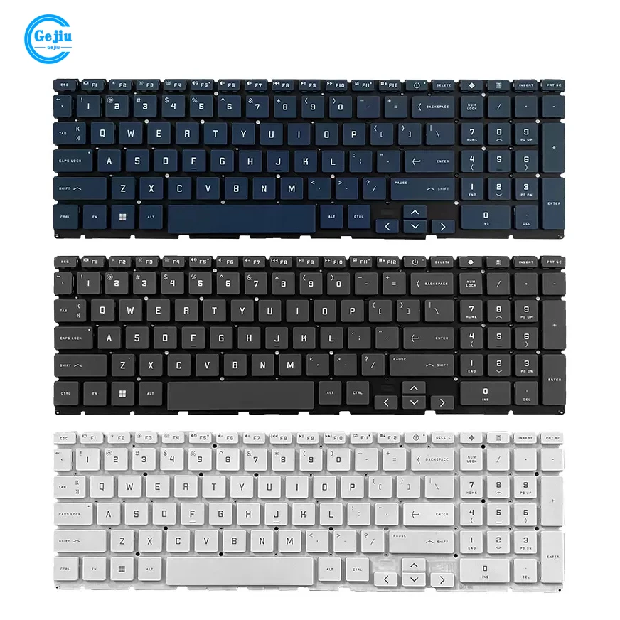 Imagem -01 - Teclado Original do Portátil hp Victus Tpn-q263 Q264 Q278 16-d 16-e 16t-d 15-fa Novo teclado original do portatil hp victus tpn q263 q264 q278 16 d 16 e 16t d 15 fa novo 01