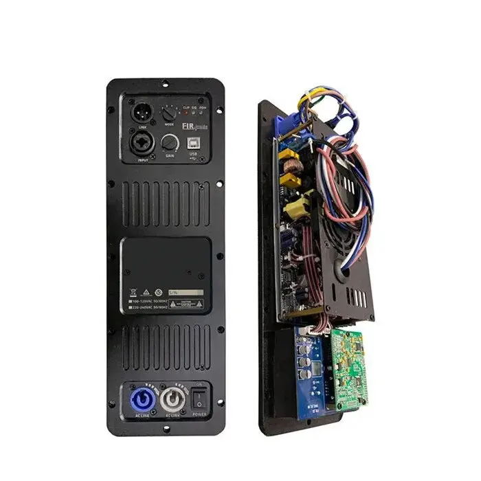 Canghe 400W+150W Dsp Outdoor Active Line Array Speaker Amplifier Module 2-way Bi Amp Design d Class D Switching Power