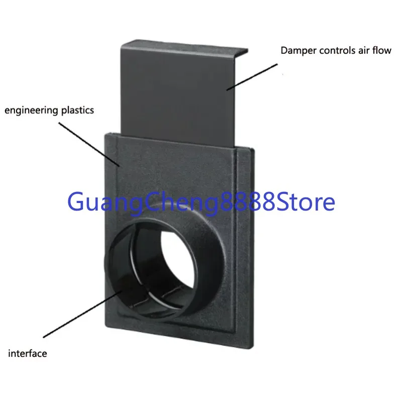 1PC 4 Inch Blast Gate for Dust Collector/Vacuum Fittings, Dust Collector Accessories