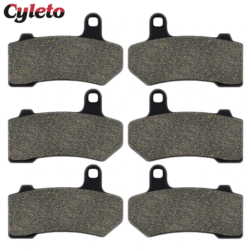 Motorcycle Front or Rear Brake Pads for Harley FLTRX FLTRXS Road Street Glide FLHX FLHXS FLHXSE FLHTCUTG Tri Ultra FLTRU FLHXXX