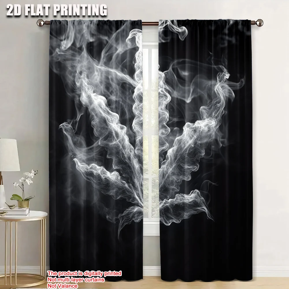 

2pc, Drapes flowers and plants (8) Durable 100% Polyester Fabric,Without Electricity Festive Backdrops Perfect for Seasonal