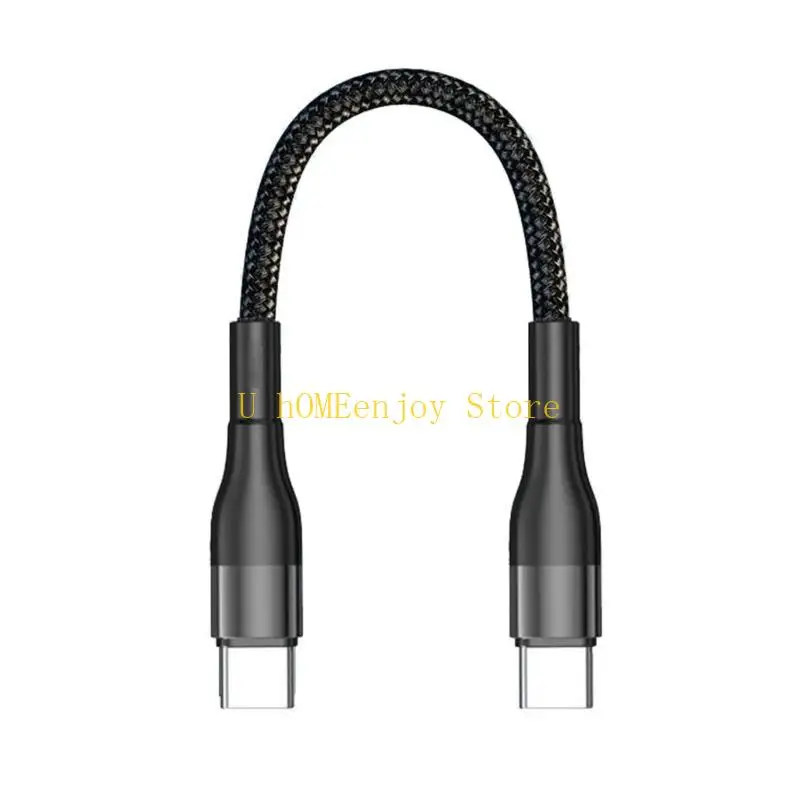 B0KF 66W USB C to USB C Cable Type C to Type C Cable PD Fast Charging Data Transfer Cord for Phone Laptop Tablet