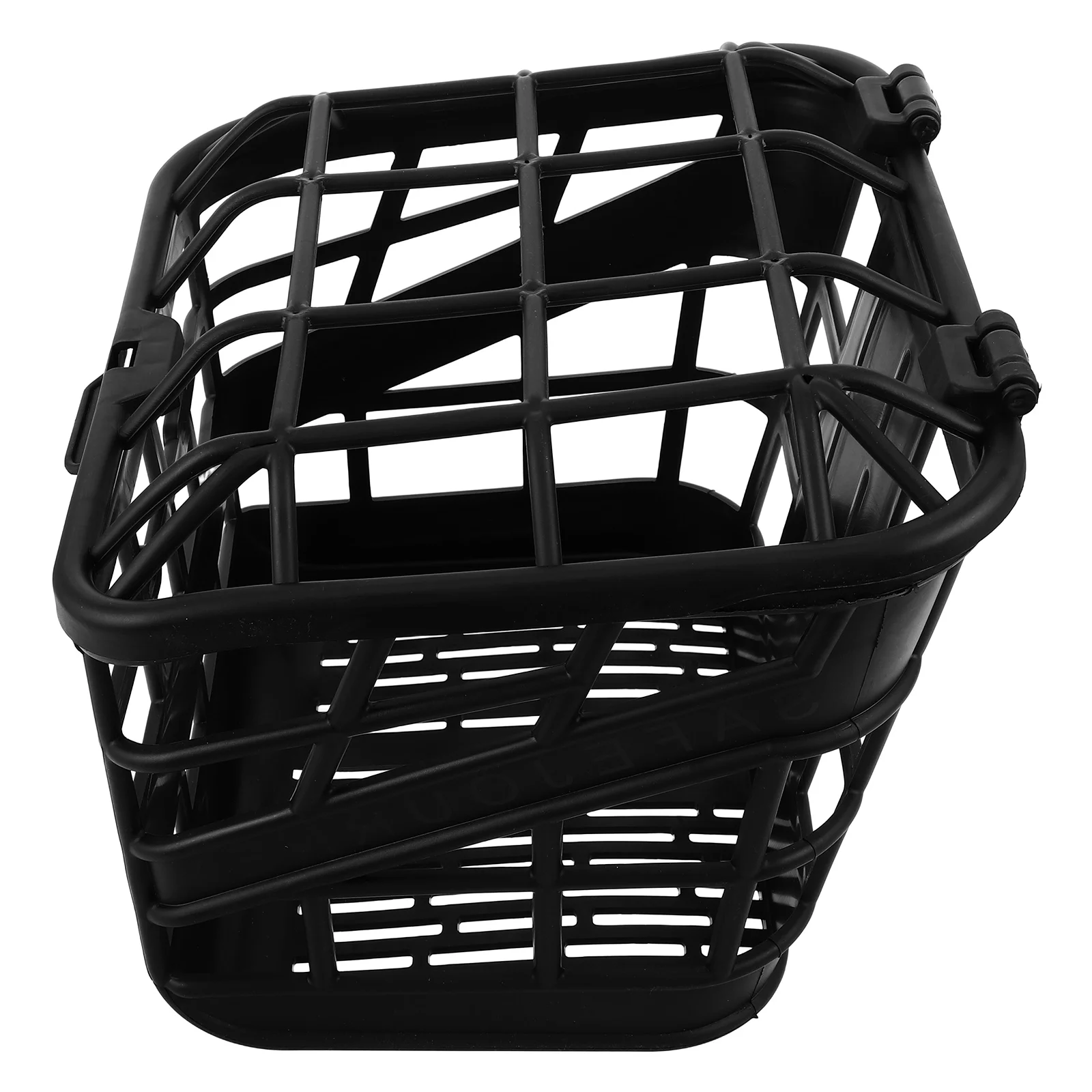 

Bicycle Front Basket Lightweight Plastic Handlebar Storage Quick Install Durable Outdoor Cycling Basket Accessory