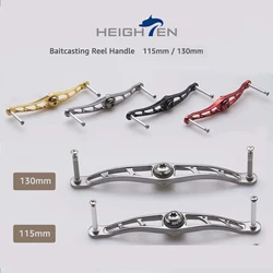HEIGHTEN 115mm/130mm Baitcasting Reel Handle Without Knob For Shimano & Daiwa Abu Bait Reel