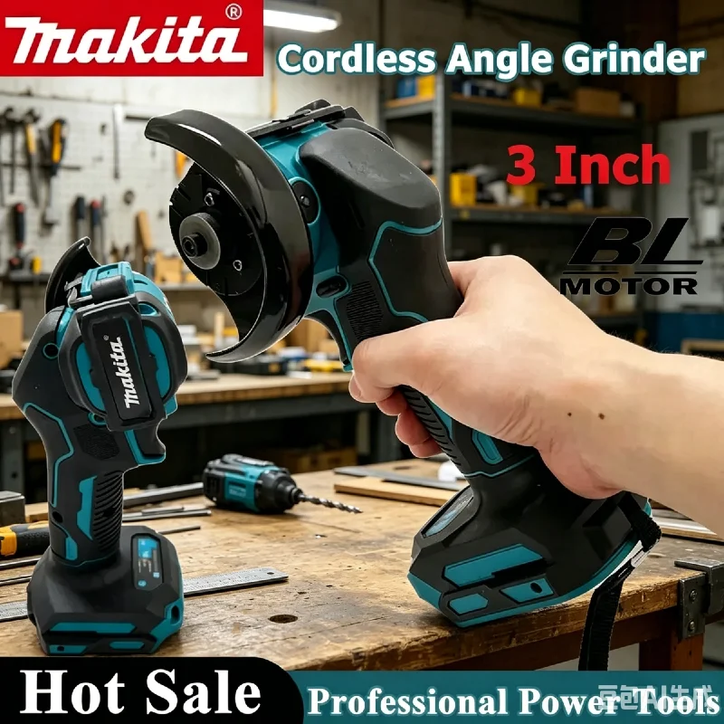 

Makita Practical Workshop 3 Inch Electric Angle Grinder Makita 18V Cordless Circular Cutting Saw Daily Maintenance Power Tool