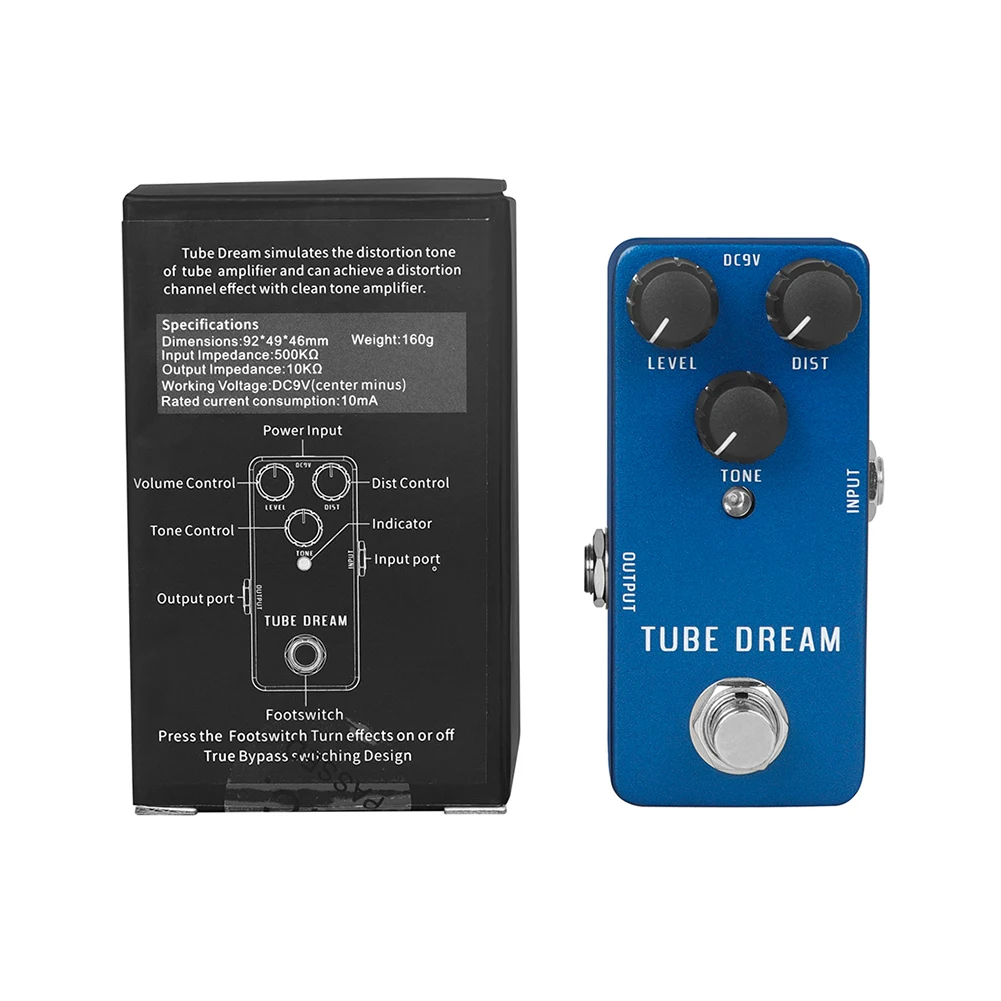 Electric Guitar Effect Pedal Delay Pedals TUBE DREAM Guitar Effect Pedal Musical Instruments Accessories