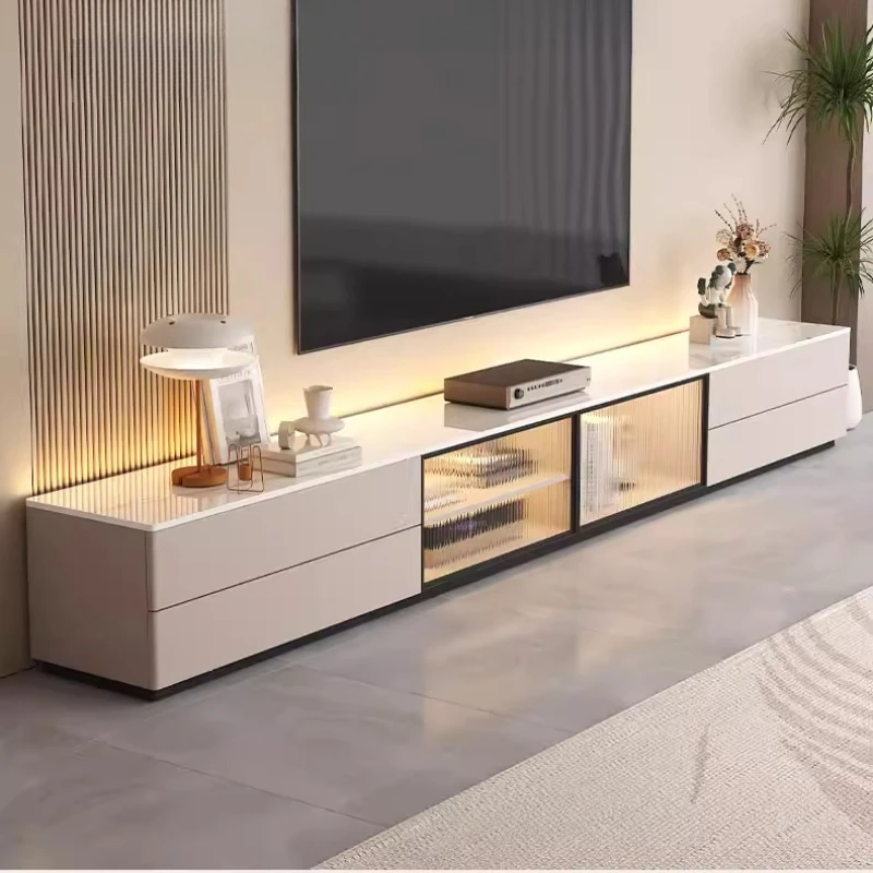 Mueble moderno para TV con almacenamiento para sala de estar, mueble nórdico para TV, estante pequeño para televisión, muebles para el hogar, muebles nórdicos
