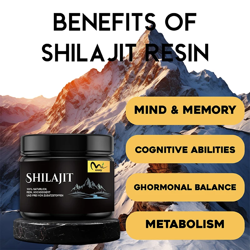 2Bottles Pure Himalayan Shilajit Resin , Natural Pure Shilajit Resin Lab Fulvic Acid Tested 85+ Trace Minerals