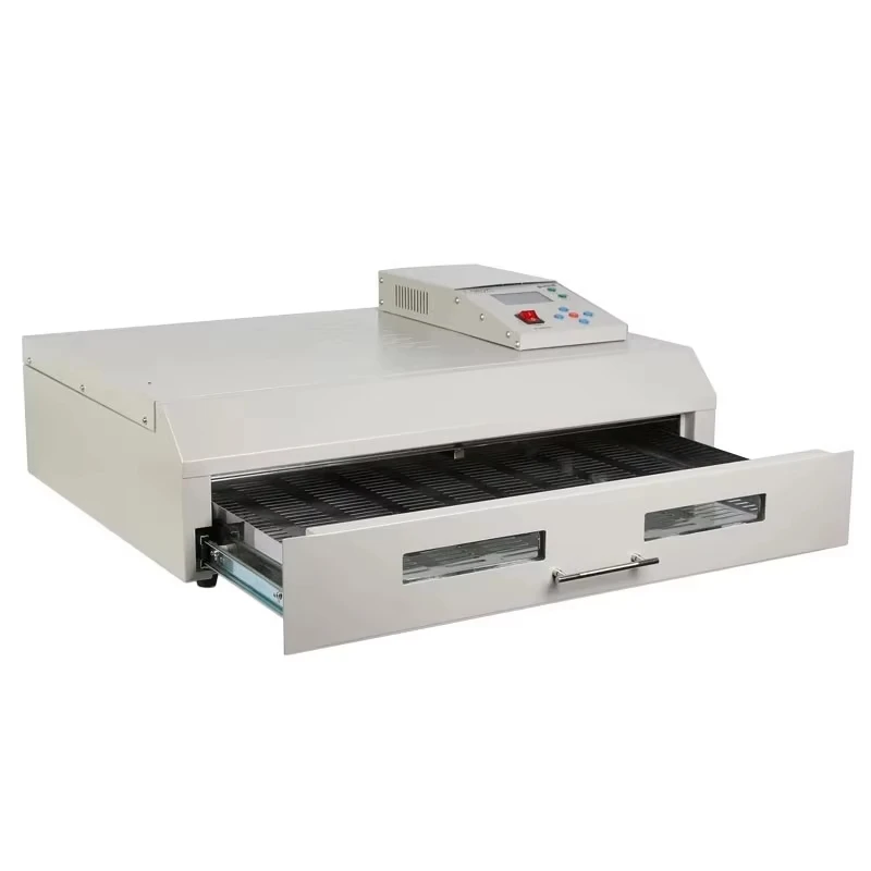 Reflow Soldering Oven PUHUI T-962C Infrared IC Heater For PCB BGA SMD SMT 2500W 400×600mm