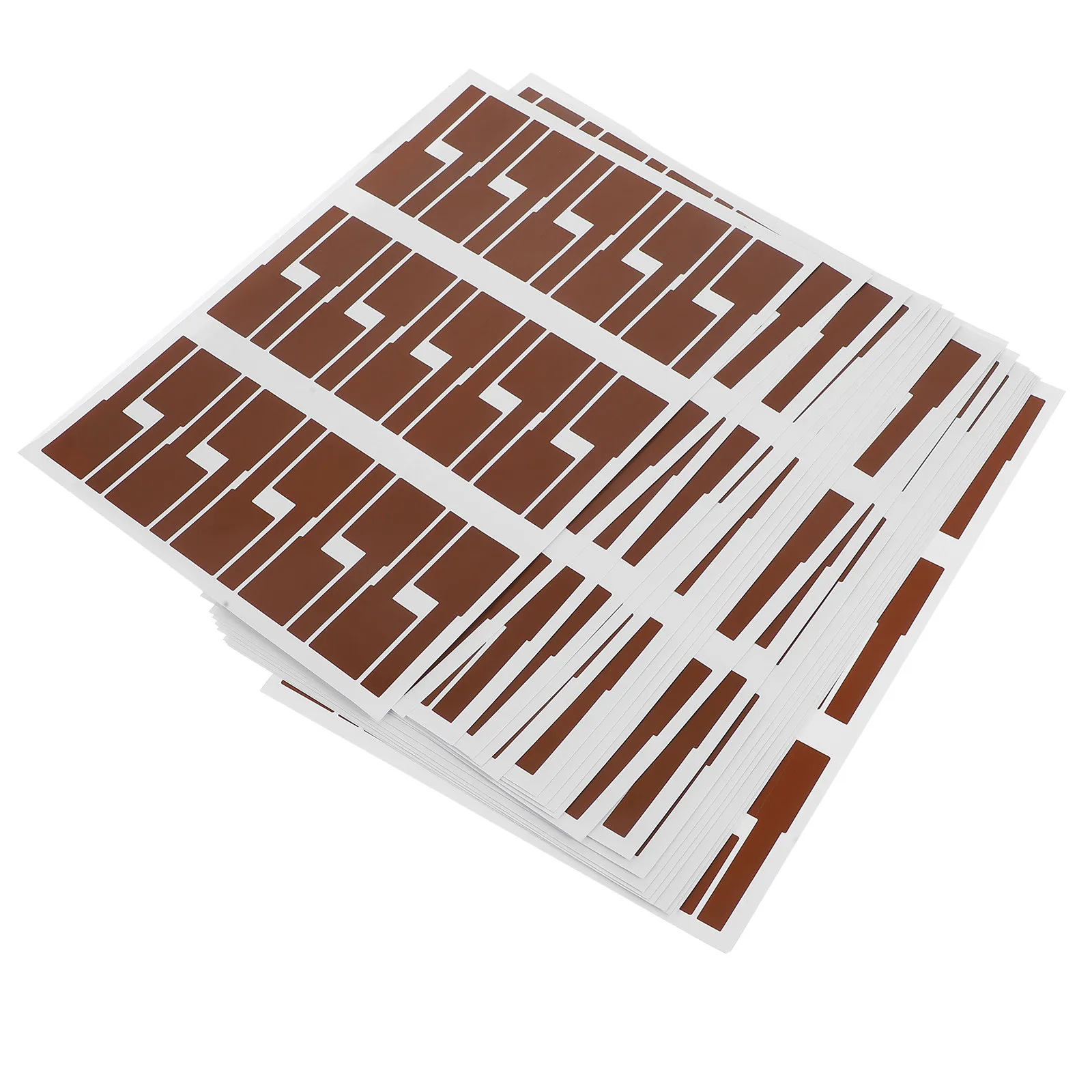 

30Pcs White Cable Labels A4 Printable Waterproof Tear Resistant High Adhesion Cord Wire Markers for Computer Electronics Home