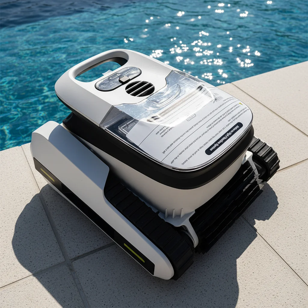 High-Quality ABS Wireless Automatic Pool Cleaner with Lithium Battery Coverage