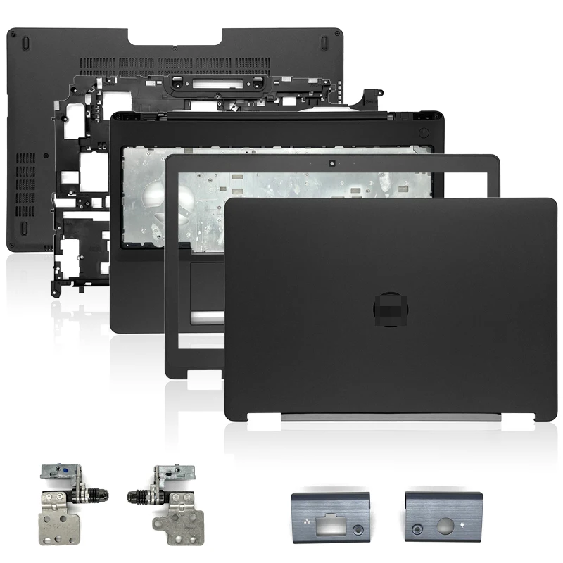 

New LCD Back Cover/Front Bezel/Hinges/Hinge Cover/Palmrest/Bottom Case/Frame Non Touch For Dell Latitude E5570 M3510 Laptop