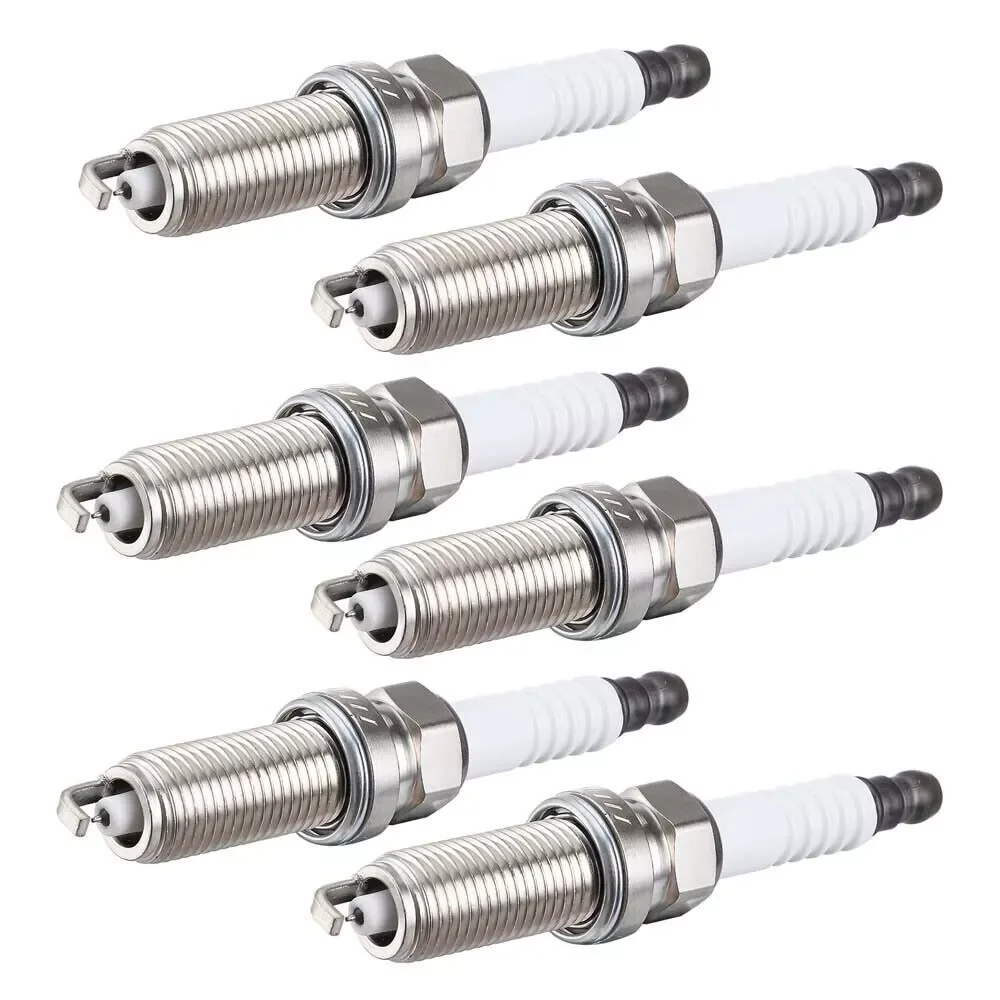 Carbole Laser Iridium DILKAR7B11 Resistor Power Spark Plugs 6Pcs Fit For INFINITI NISSAN