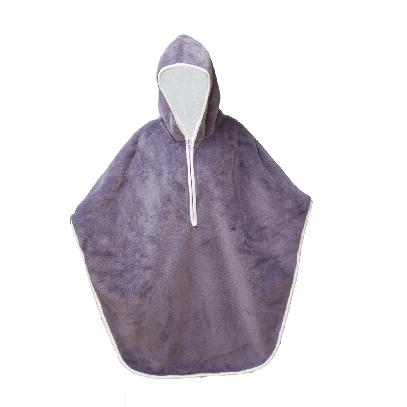 

Женская фиолетовая двухслойная бархатная накидка из ягненка для осенне-зимнего дома, инвалидной коляски, теплая женская уютная шаль на плечо