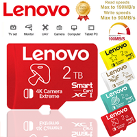 Lenovo 2TB Memory Card 128GB Class 10 V60 TF Card 1TB Mini SD Card 512GB High Speed Micro TF SD Card 256GB For Nintendo Switch