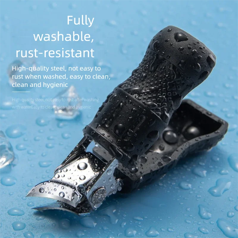 

1pcs Pointed Bevel Nail Clippers Ultra-Sharp High-End Nail Clippers Anti-Splash Nail Scissors Home Trimming Tools